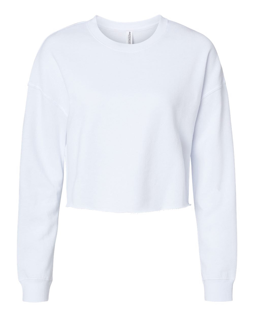 Independent Trading Co. - Women's Lightweight Crop Crew Pullover - AFX24CRP
