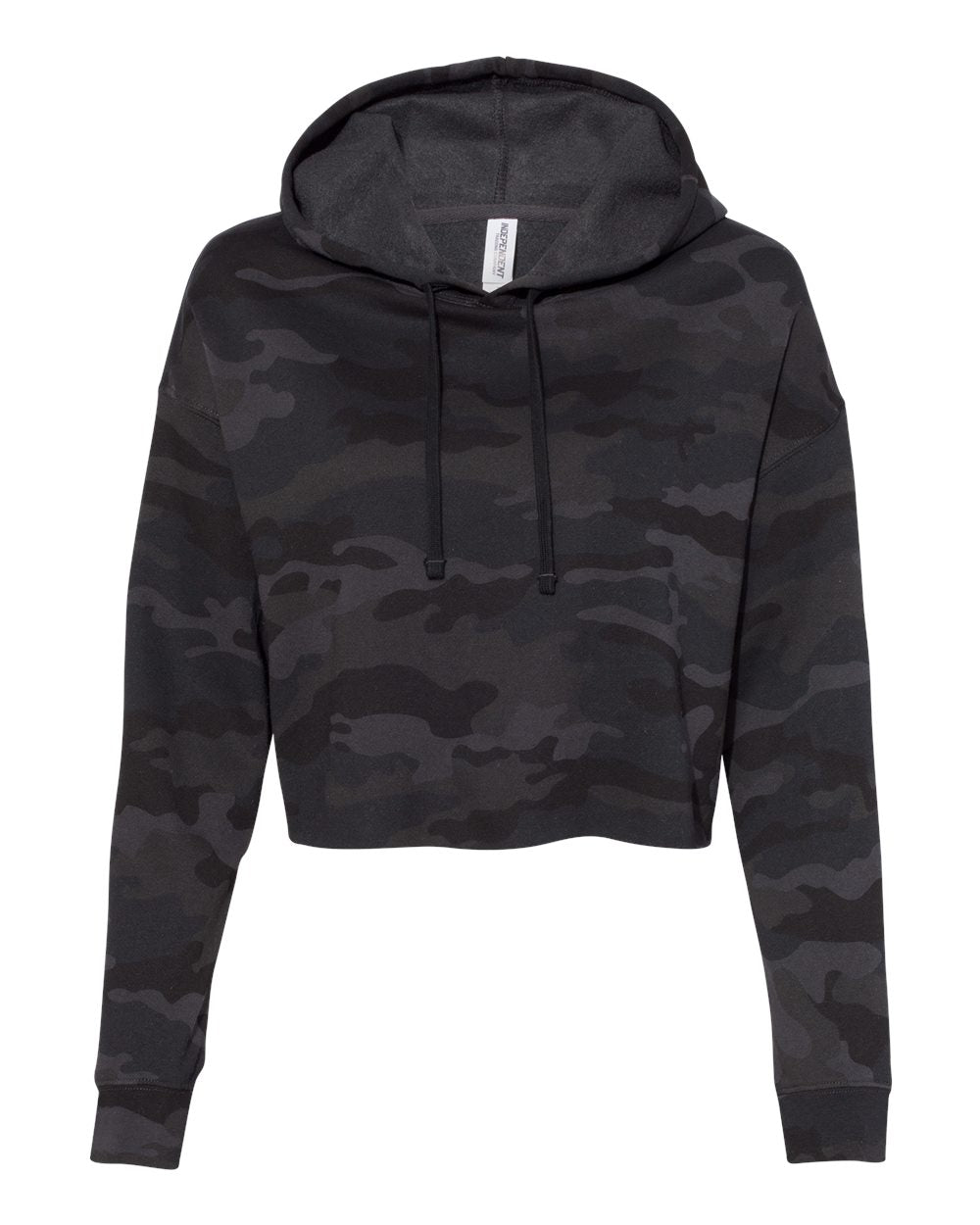 Independent Trading Co. - Women’s Lightweight Crop Hooded Sweatshirt - AFX64CRP