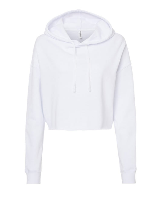Independent Trading Co. - Women’s Lightweight Crop Hooded Sweatshirt - AFX64CRP