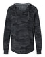 Independent Trading Co. - Women’s Lightweight California Wave Wash Hooded Sweatshirt - PRM2500